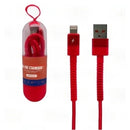 Cabo de Dados Iphone Lightning 1M Malha Reforçada Tubo Inova