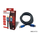 Cabo HDMI 4K 2K 2160P Ultra HD de Alta Velocidade 2.0 Tomate MHD-4113 3 Metros