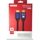 Cabo HDMI 4K de Alta Velocidade 2.0 Tomate MHD-4112 2 Metros