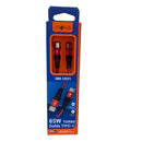 Cabo de Dados Tipo C Tipo C Turbo Inova 65W 1 Metro CBO-12221