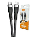 Cabo de Dados Tipo C para Tipo C Kimaster 60W Max PD CB815C