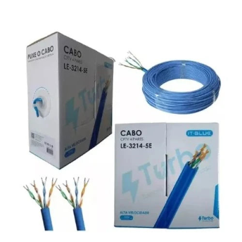 Cabo de Rede Turbo por Metro IT BLUE LE-3214 SE