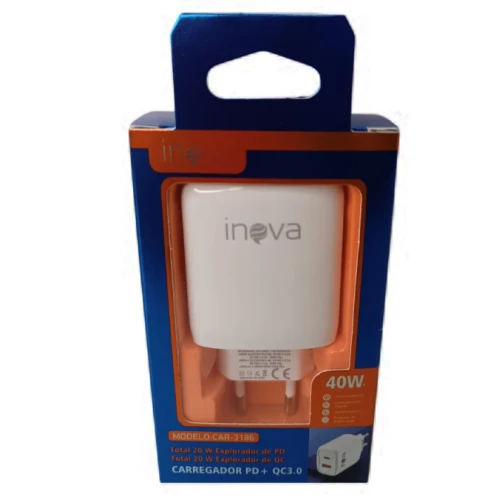 Fonte Carregador Inova Tipo C USB  CAR-3186