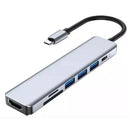 Hub USB Tipo C para Computador 3.0 Hmaston 5 em 1 ZHQ23