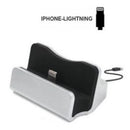 Suporte para Celular com Carregador Dock Station Lightning ** Cores Variadas