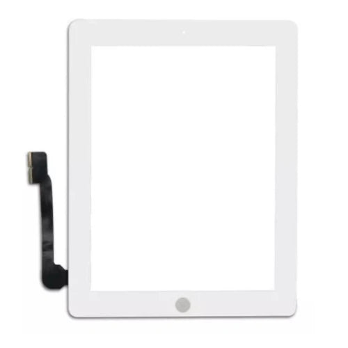 Touch Apple Ipad 3 A1403 A1416 A1430 Ipad 4 A1458 A1459 A1460 Branco